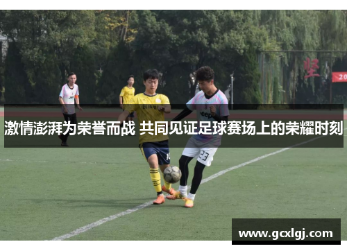 激情澎湃为荣誉而战 共同见证足球赛场上的荣耀时刻